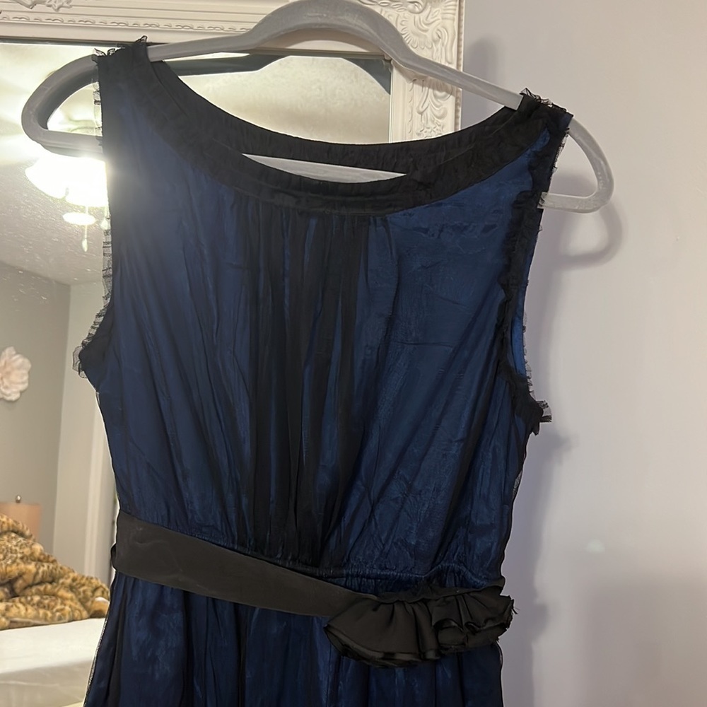 019 Moulinette Seuors Silk midi dress - Picture 2 of 3